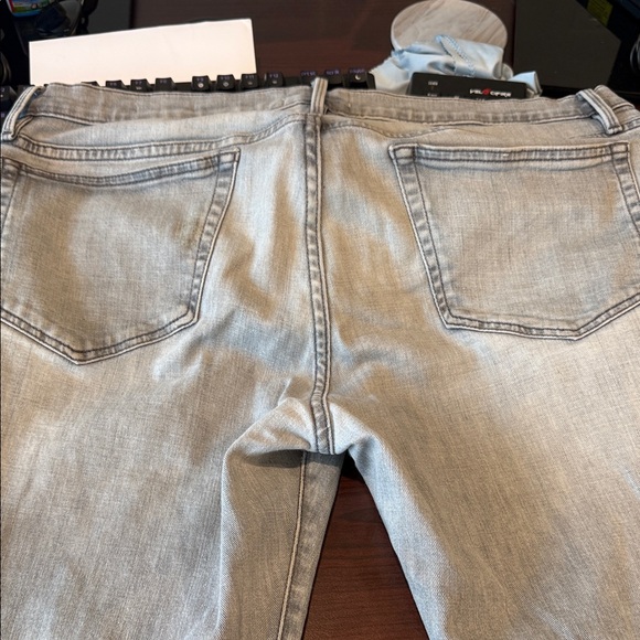 Frame Denim Men's Light Gray L’Homme Slim Jeans - Picture 5 of 6